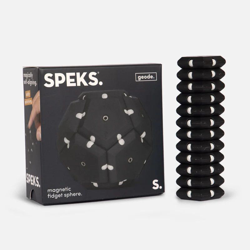 Speks Geode Magnetic Fidget Sphere - Snake Eyes