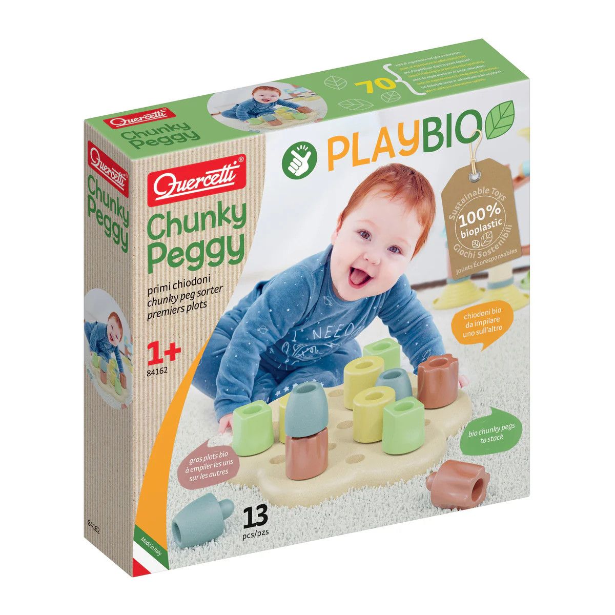 Quercetti Chunky Peggy Play Bio