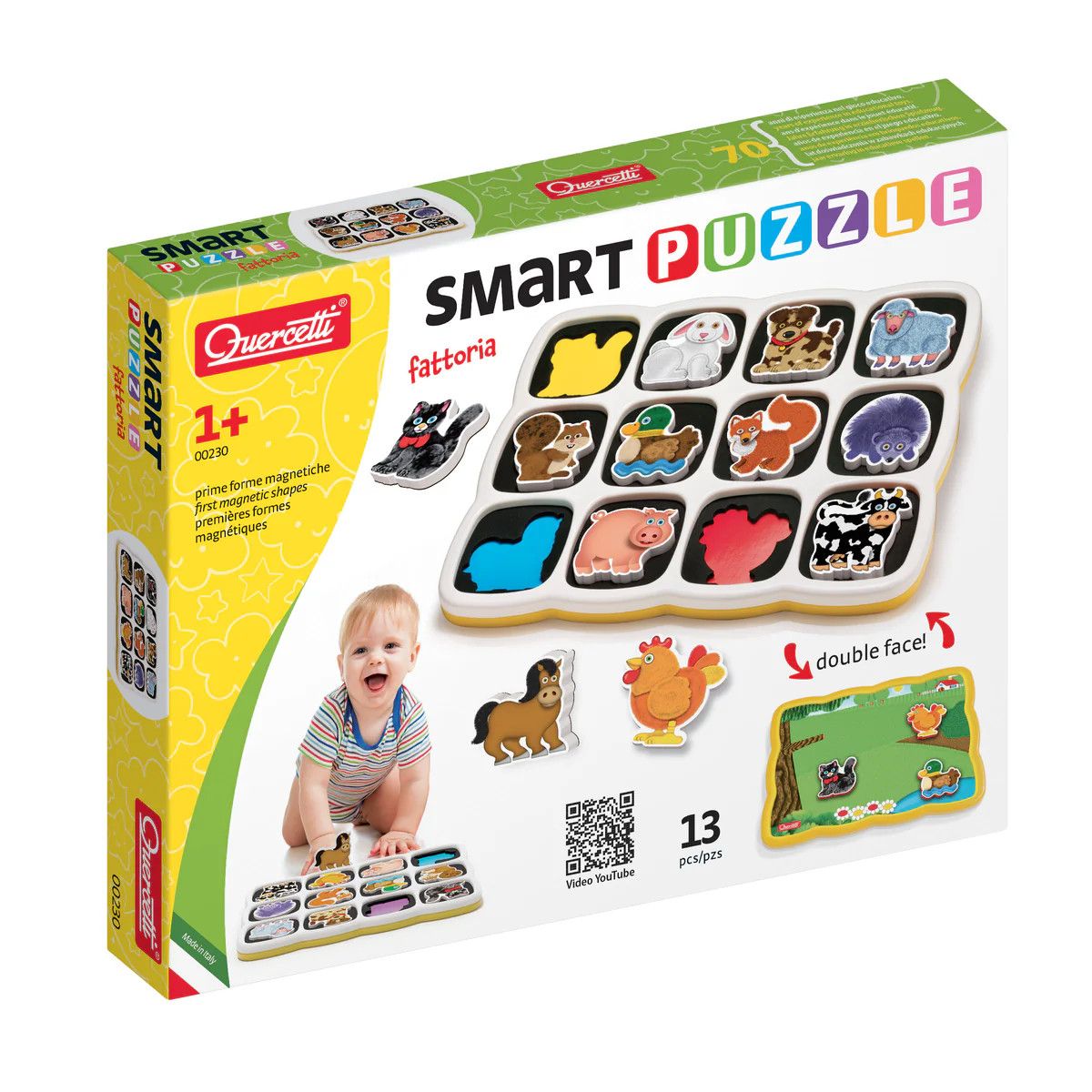 Quercetti Smart Puzzle - Farm
