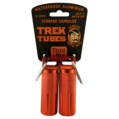 Trek Tubes (Set of 2) Waterproof Aluminum Containers