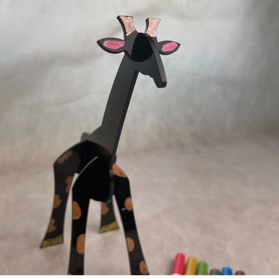 Imagination Starters 3D Puzzle + Markers - Giraffe