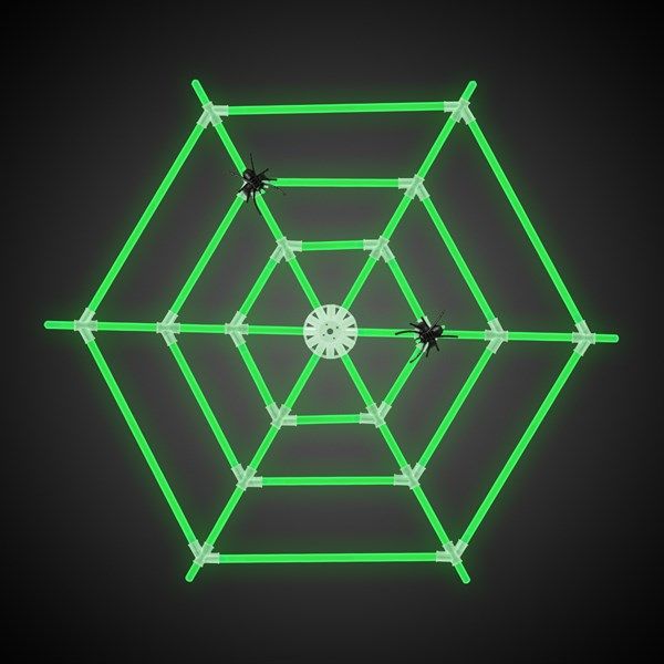 Glow Spider Web Kit