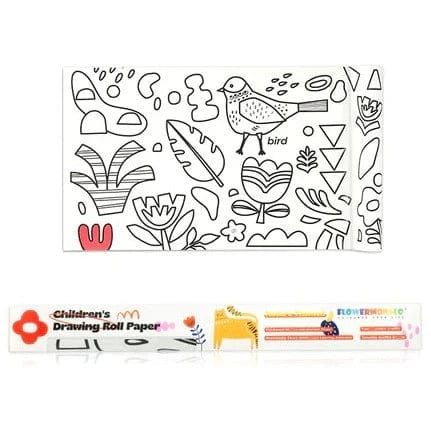 Childrens Drawing Rolling Paper -Nature