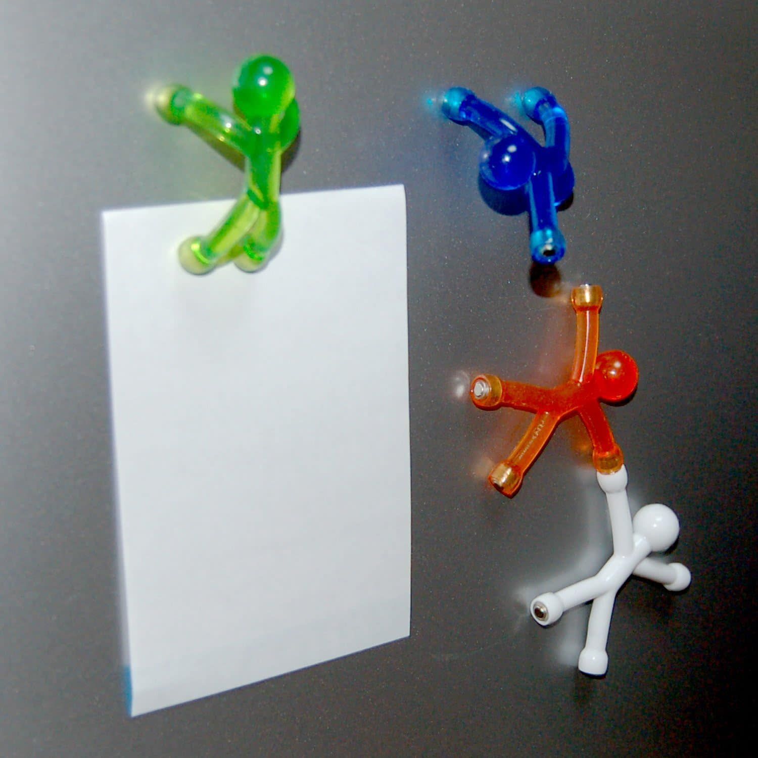 Mini Q Man - Solid - Flexible and Magnetic: Red