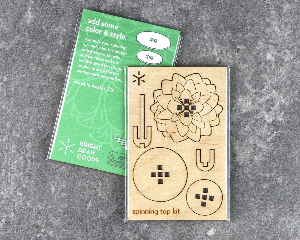 Zinnia Spinning Top Kit