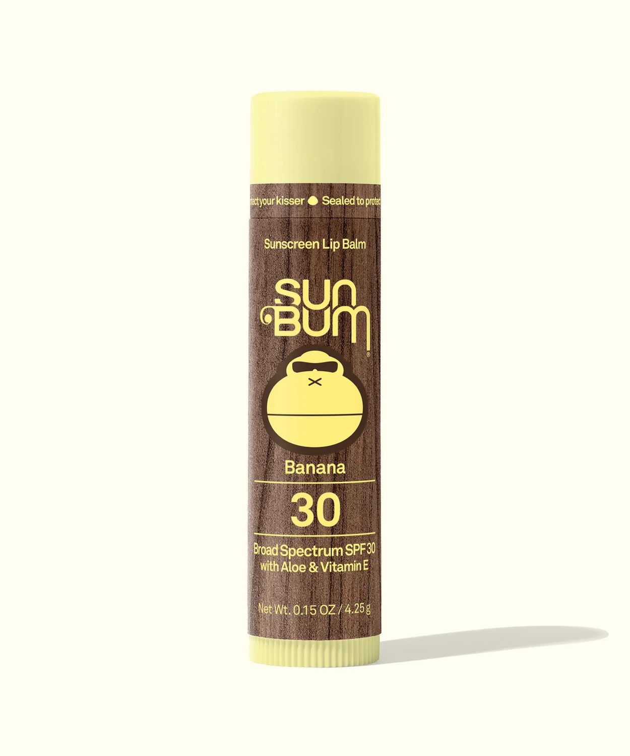 Sun Bum Lip Balm Banana SPF30  .15oz