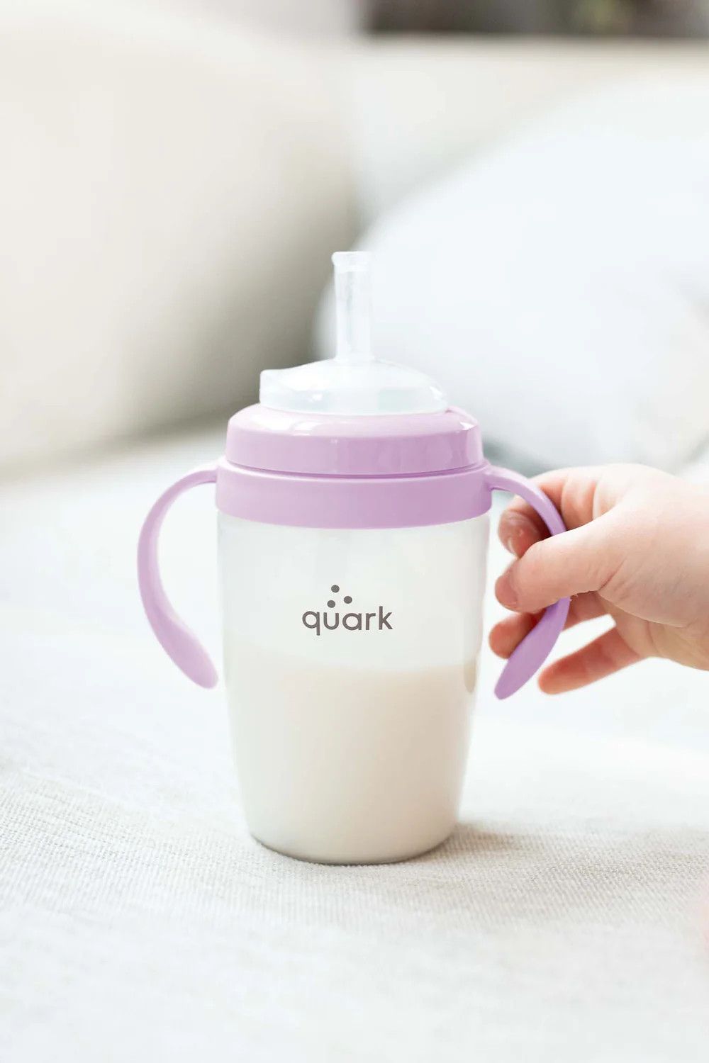 Quark Baby Buubibottle Sipkit Sippy Cup Conversion Kit-Grey