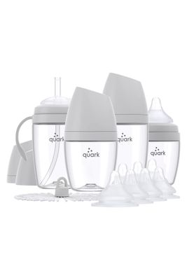 Quark Baby Buubibottle Hybrid Feeding Bundle-Grey