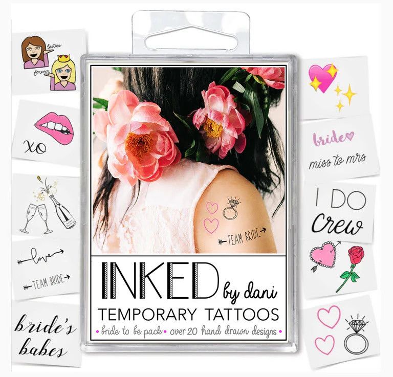 Temporary Tattoo - Bride To Be Pack