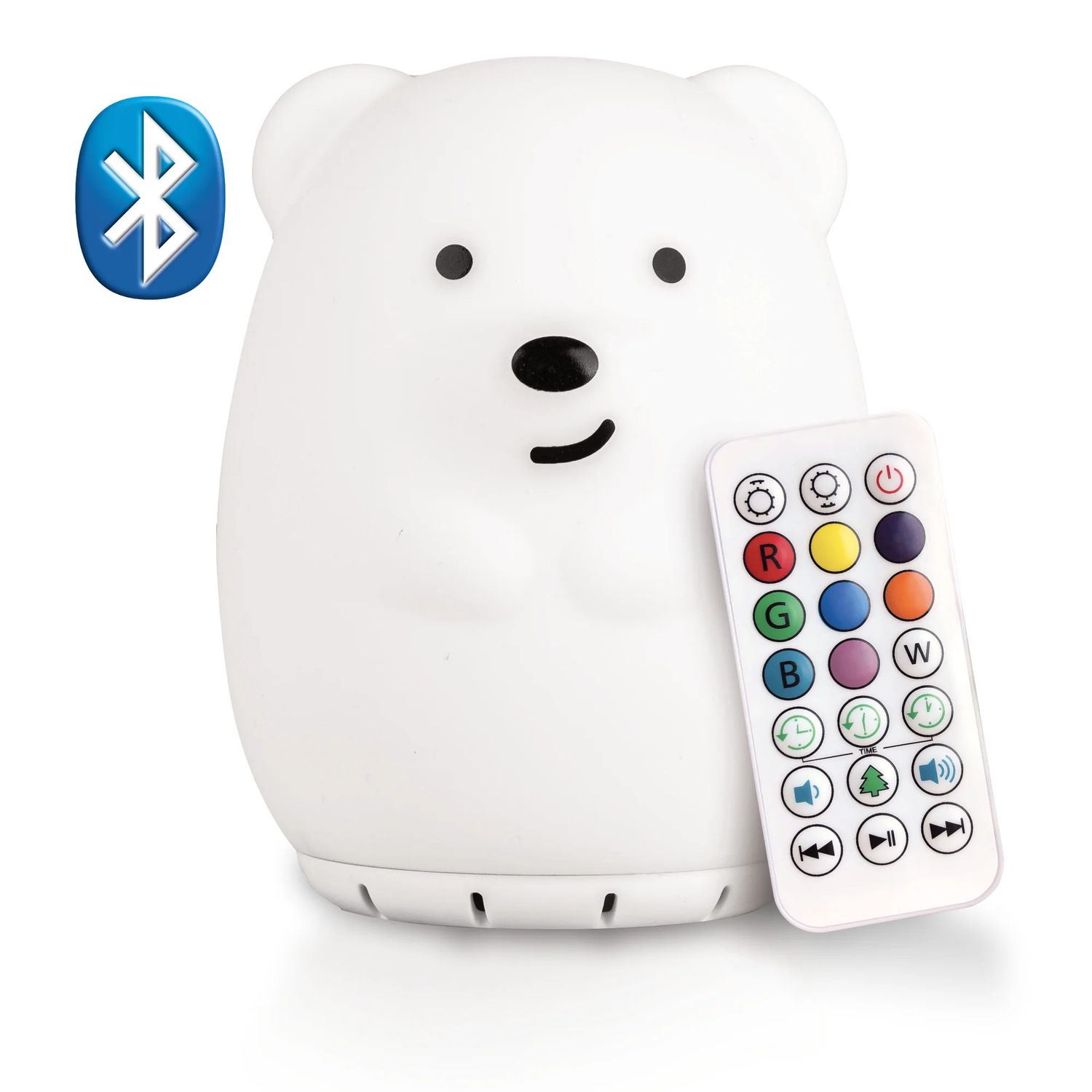 Lumipets LED Bear Night Light Bluetooth Speaker