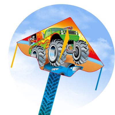ECO - SIMPLE FLYER MONSTER TRUCK KITE 120 CM 47"