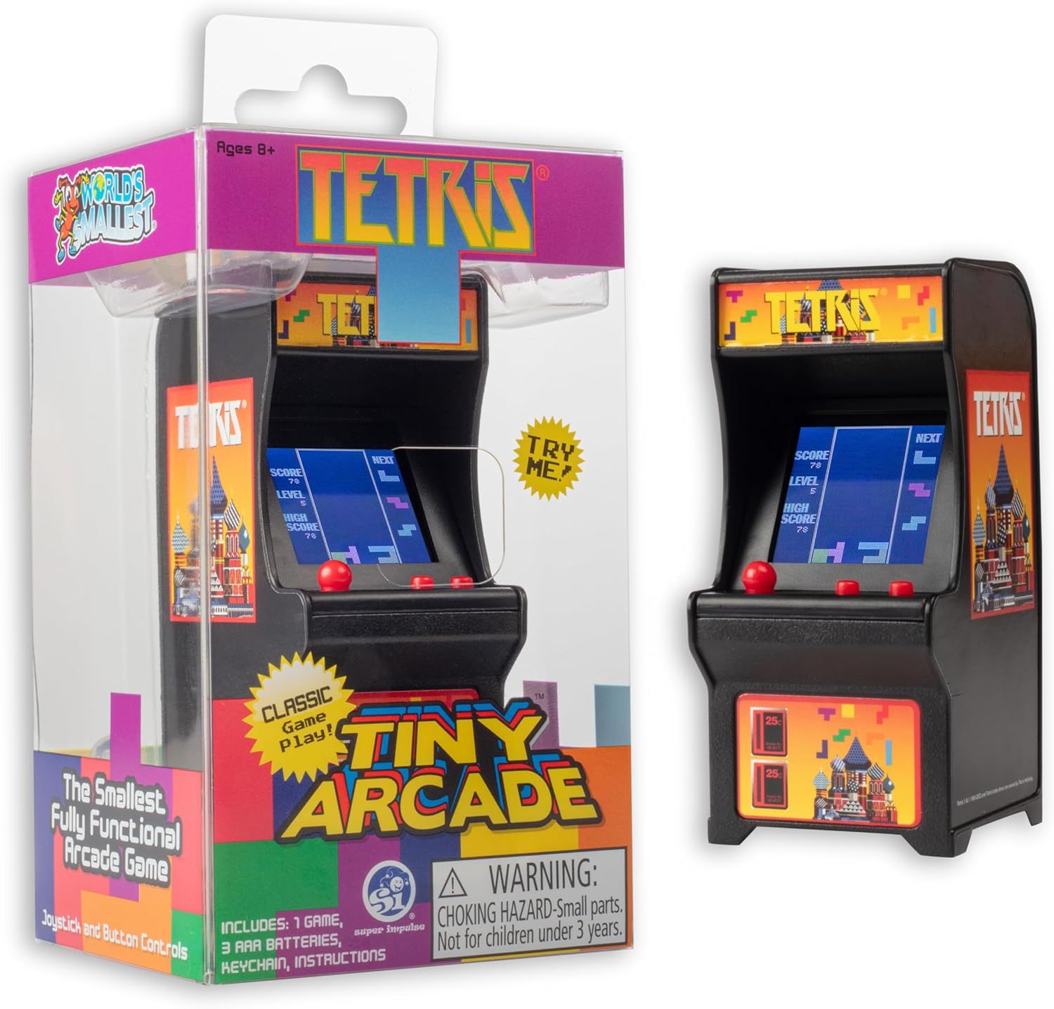 World's Smallest - Tiny Arcade Tetris