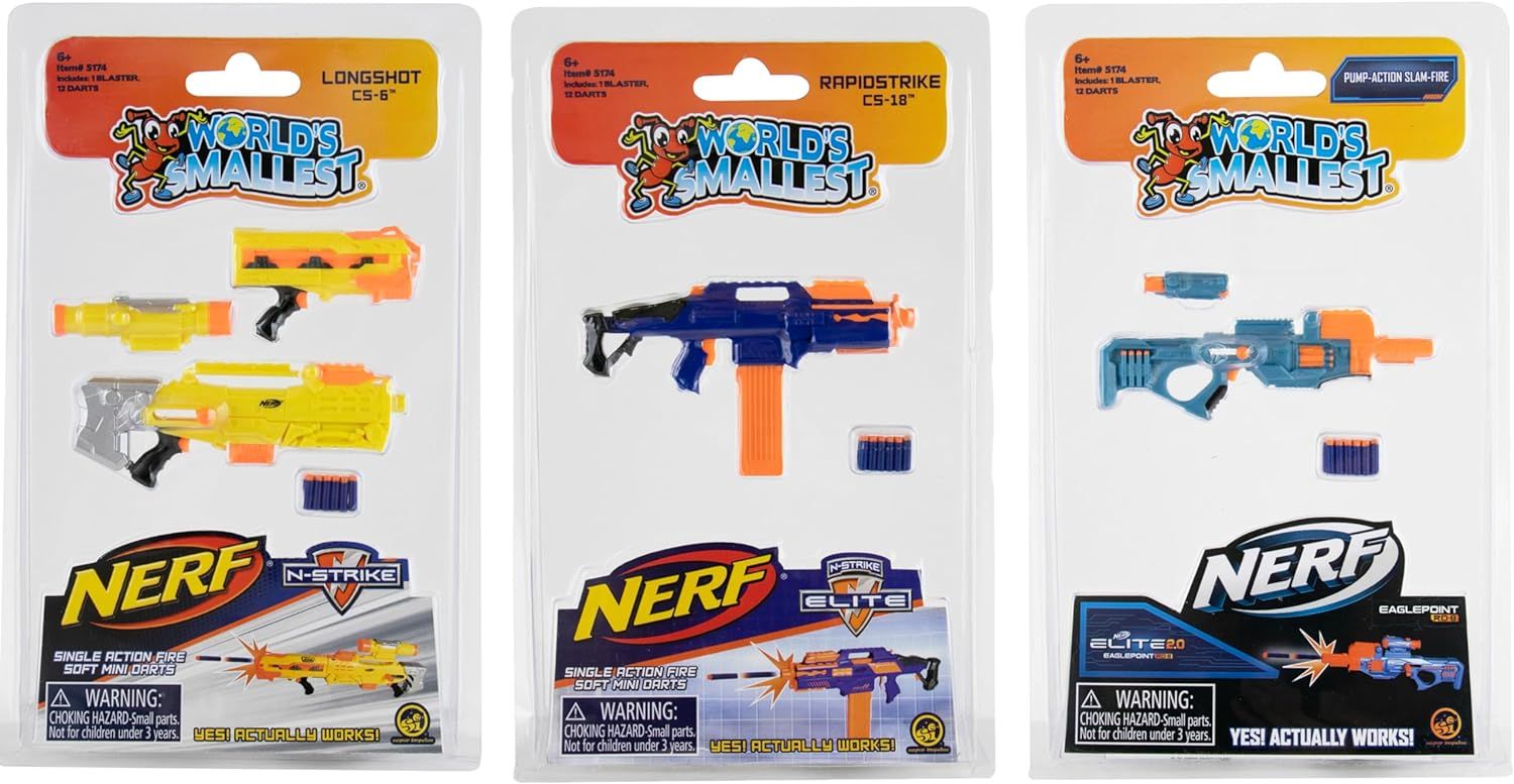 World's Smallest - Nerf Blaster Series 2