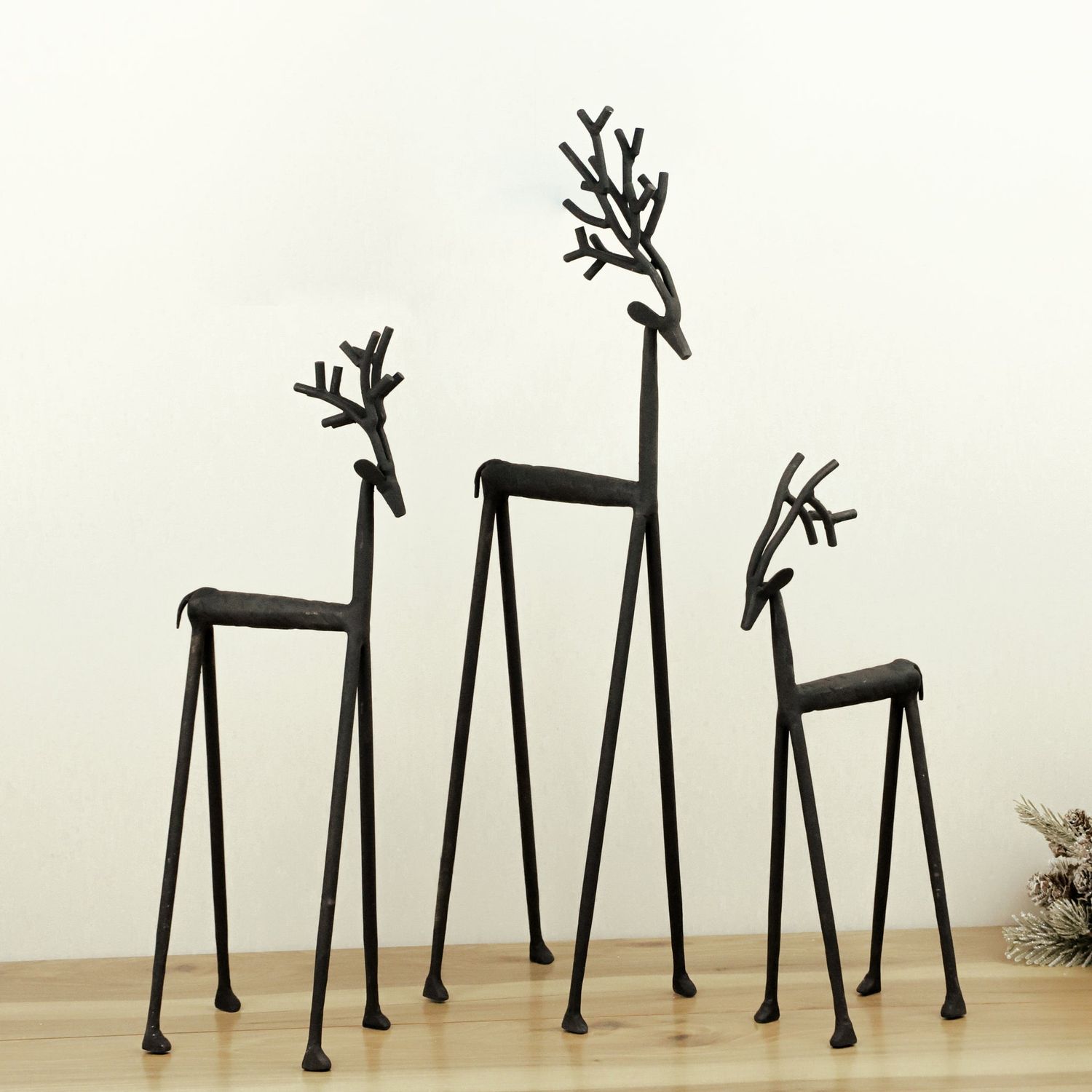 Black Iron Deer - Medium