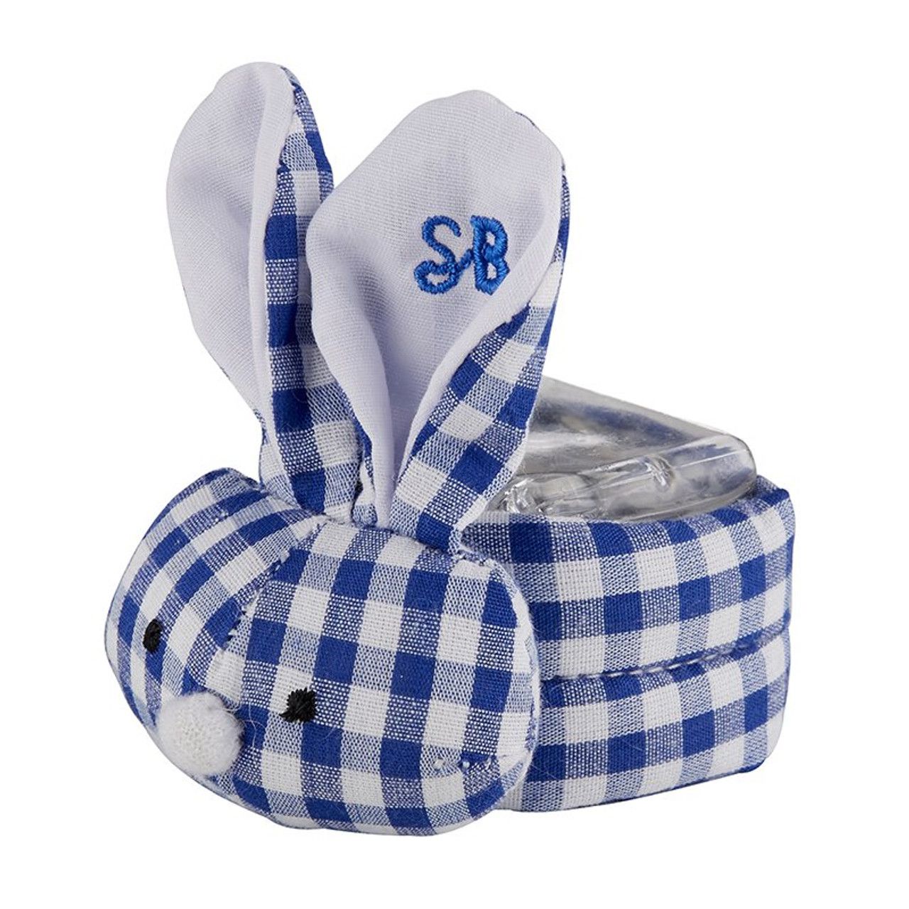 Boo Bunnie - Blue Gingham