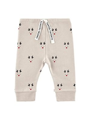 Santa's Favorite Reindeer  Jogger Pants - 0-6 months