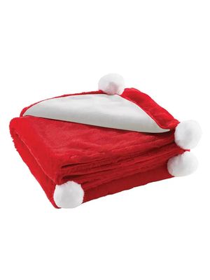 "Santa Baby' - Plush Blanket W/ Gift Box