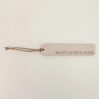 Mud &amp; Honey Who Needs Sleep - Bookmark