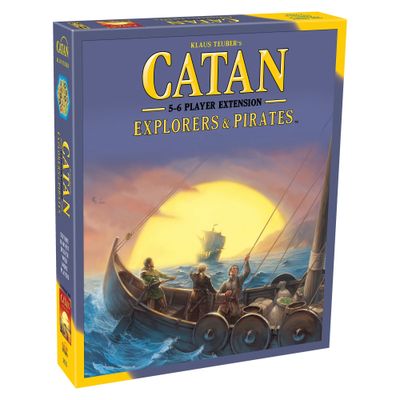 Catan Extension - Explorers and Pirates 5-6 Player
