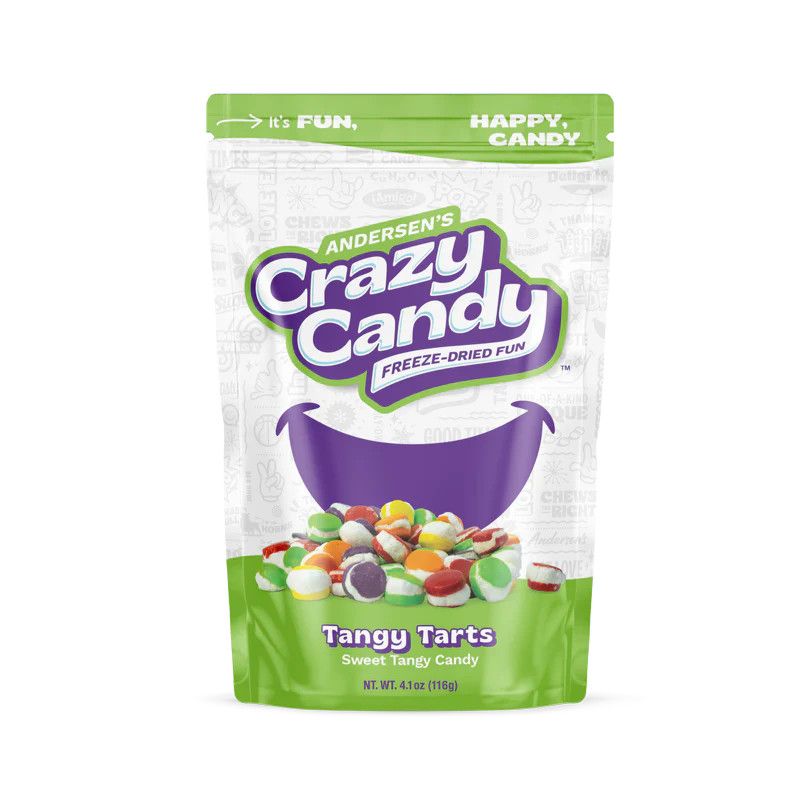 Andersen's Crazy Candy Freeze Dried Fun - Tangy Tarts (4.1oz)