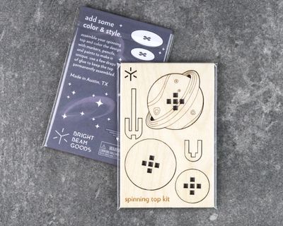 Solar System Spinning Top Kit - Saturn