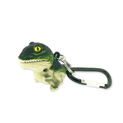 Animal WildLights Carabiner Flashlight - Green T-Rex