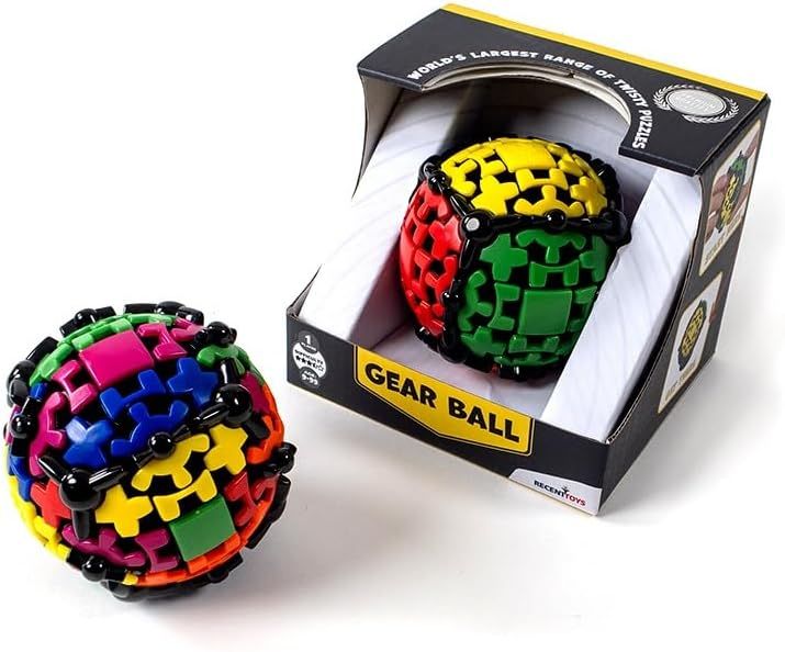 Meffert's Gear Ball - The Original Spinning 3D Brainteaser Puzzle