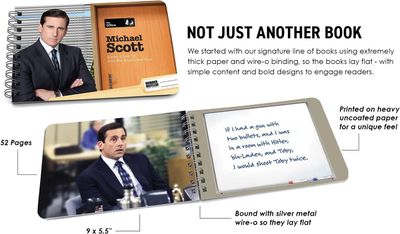 The Office, Michael Scott Quotes to Live By Book