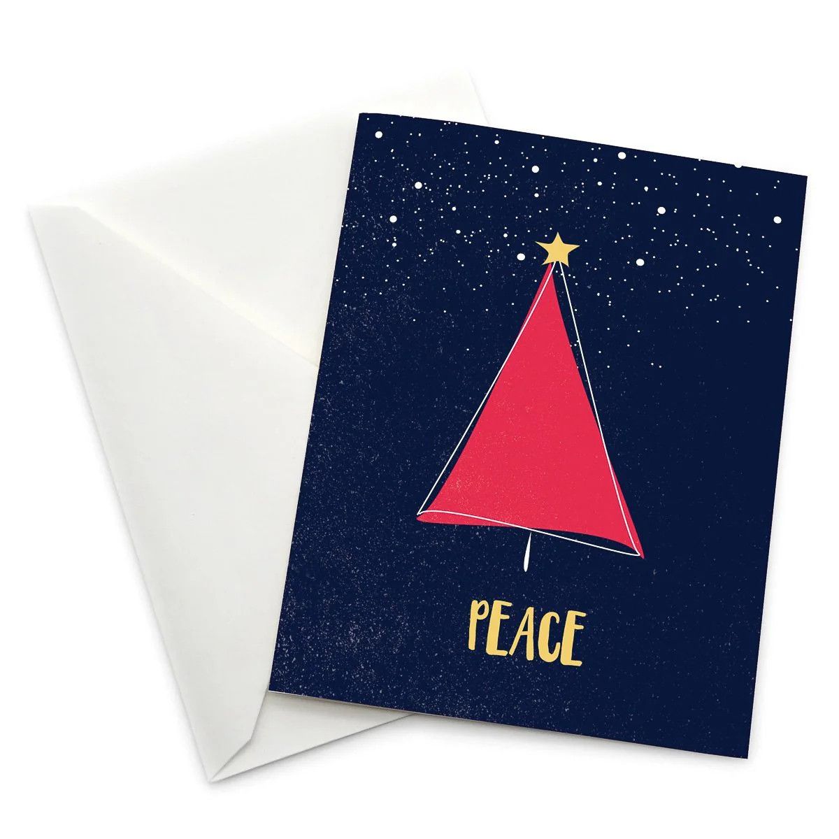 Peace Christmas Greeting Card