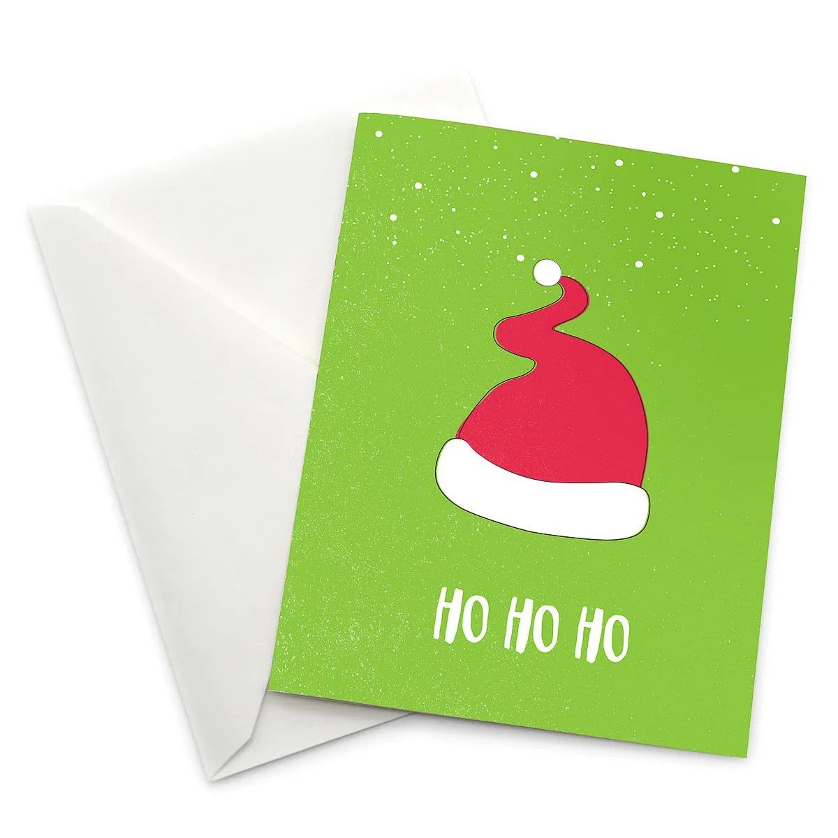 Ho Ho Ho Christmas Greeting Card