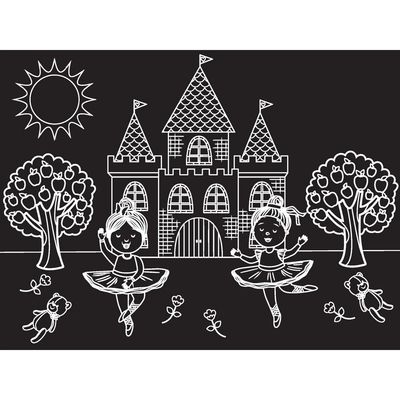 Imagination Starters Travel Mat Coloring Set - Ballerina