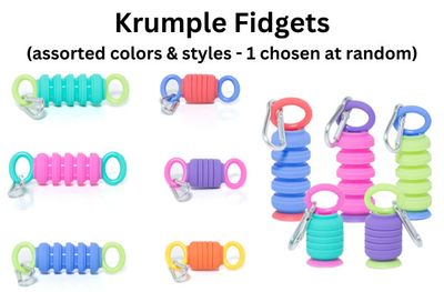 Fidgety Krumples Plungy (Assorted)