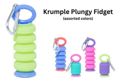 Fidgety Krumples Plungy (Assorted)