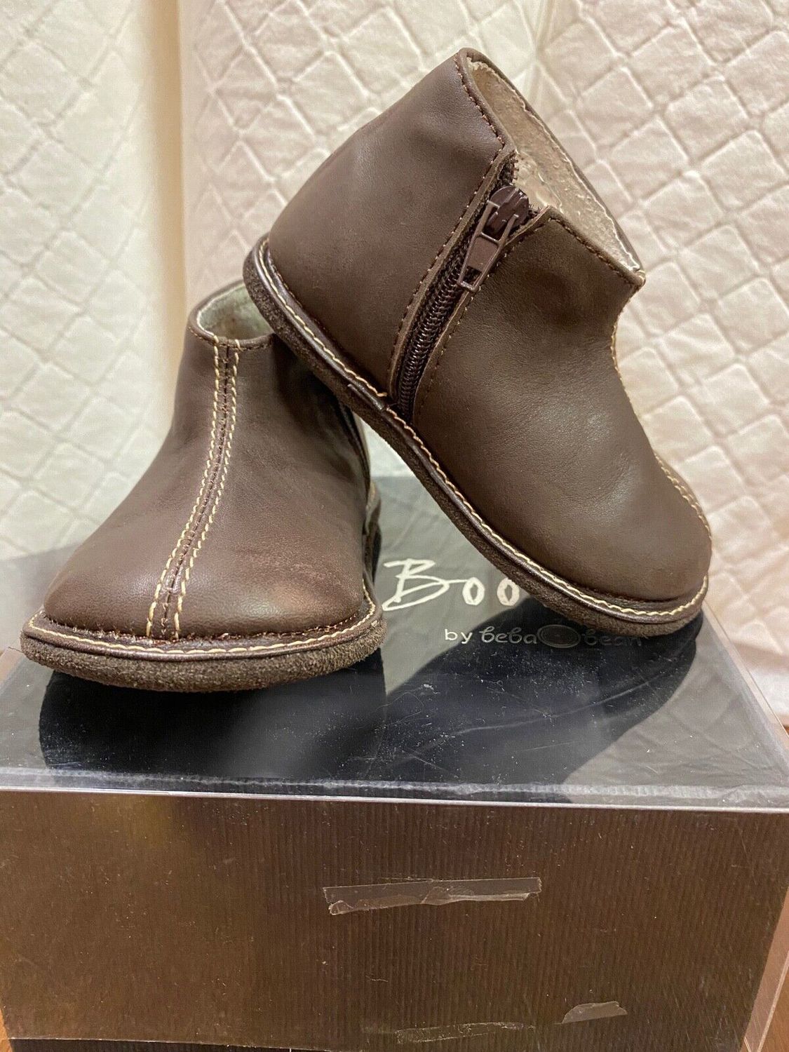 Beba Bean Biker Boot Black, 6-12