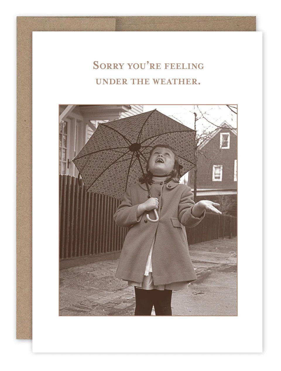 Shannon Martin Design - Under The Weather - Get Well Card