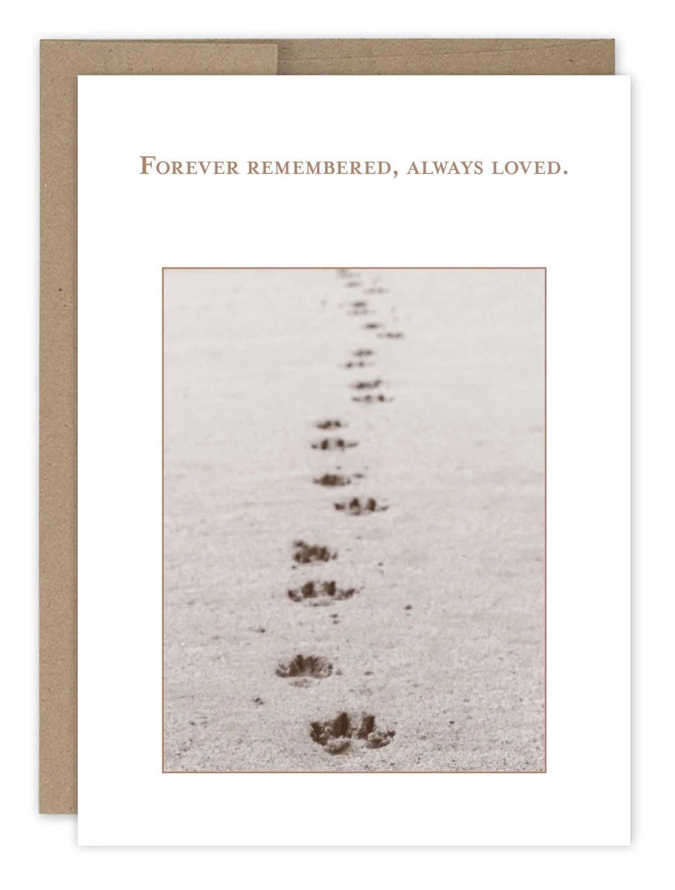 Shannon Martin Design - Forever Remembered Pet - Sympathy Card