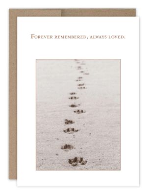 Shannon Martin Design - Forever Remembered Pet - Sympathy Card