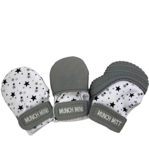 Malarkey Munch Mitt Mini Combo - Grey Star