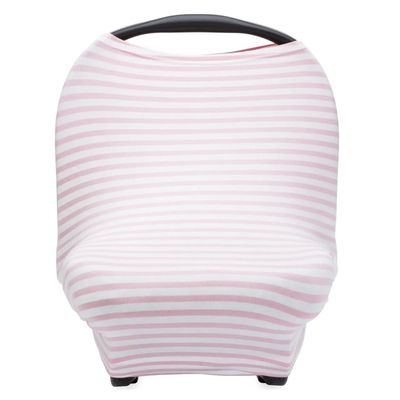 Multi-use Cover - White/Pink Stripes