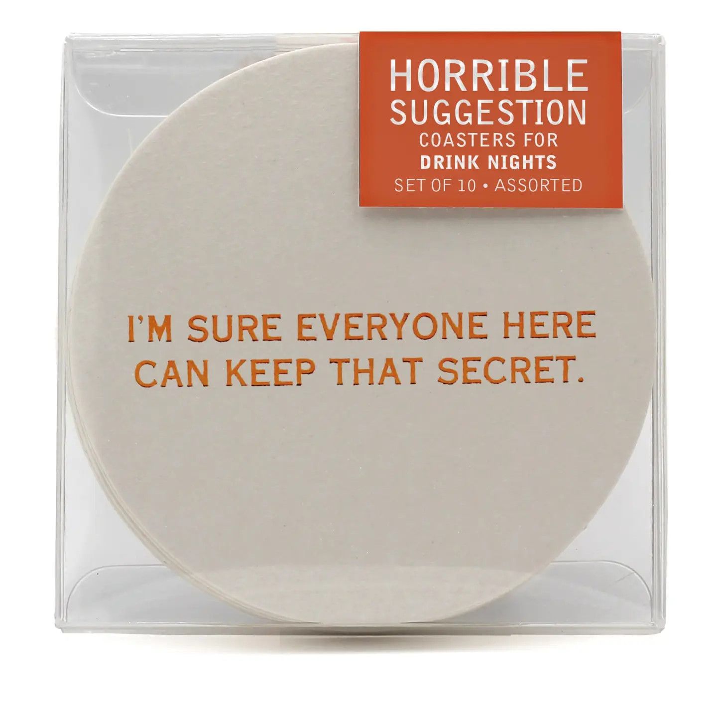 Coaster - Im Sure Everyone Here Can Keep That Secret • Funny Gift