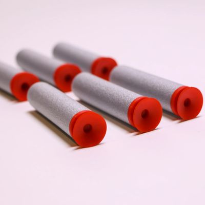 Mighty Fun! Blow Darts Refill 6 Pack - Gray/Red