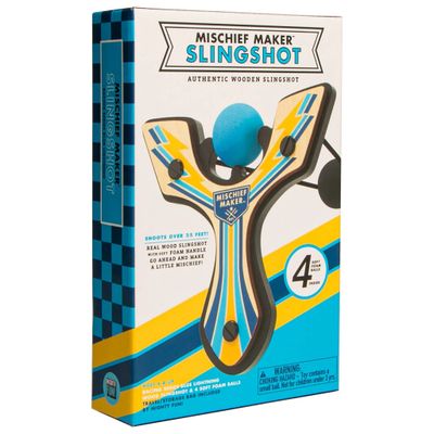 Mighty Fun! Mischief Maker Slingshot - Racing Series - Blue