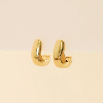 Bold Drop - Gold Earrings