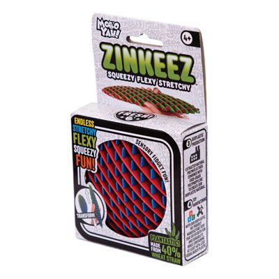 Zinkeez Plantastic Worm - The Ultimate Eco-Friendly Fidget Toy