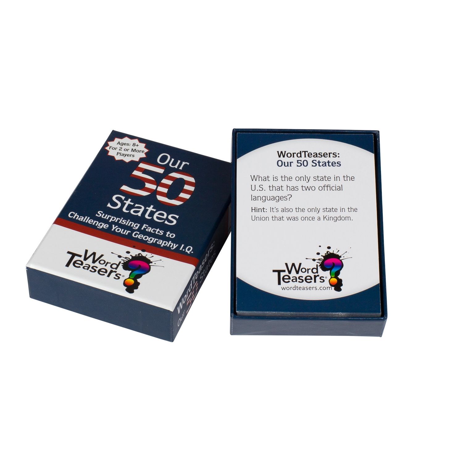Word Teasers Fun Facts Mini Deck - Our 50 States