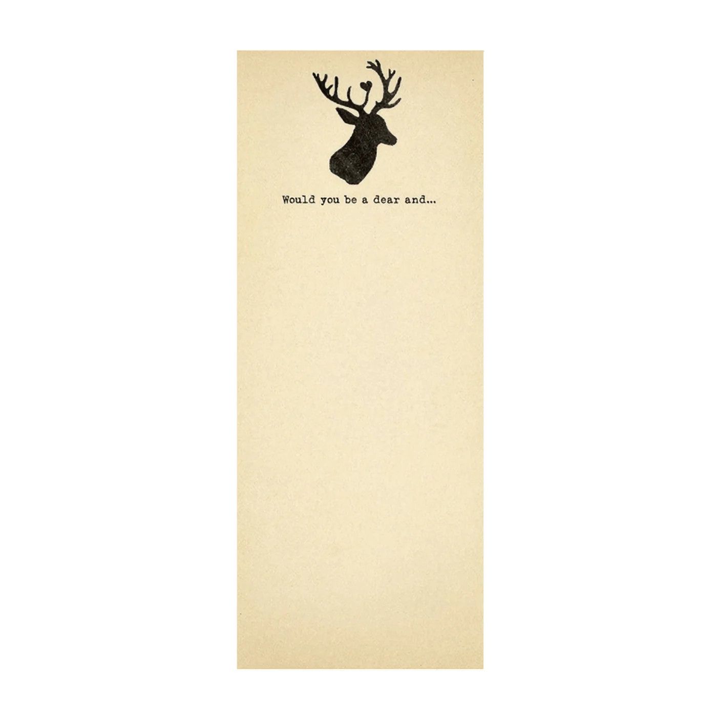 Deer - Skinny Notepad