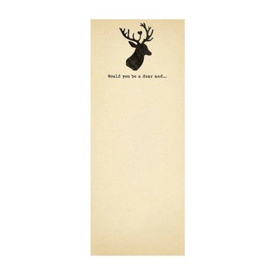 Deer - Skinny Notepad