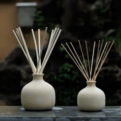 Balance - Ceramic Refillable Diffuser - White Lotus &amp; Tea