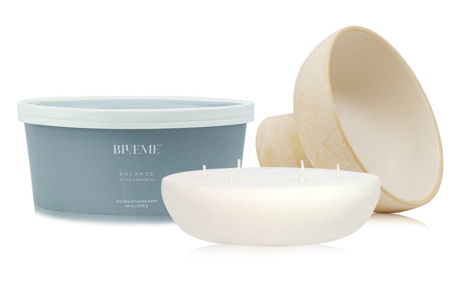 Balance Recandle - Wax Refill - White Lotus &amp; Tea