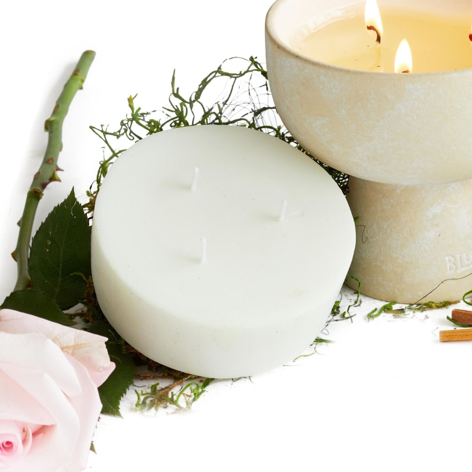 Romance Recandle - Wax Refill - Oakmoss &amp; Sandalwood